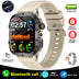 Reloj inteligente para exteriores 2024 con monitor de actividad física y llamadas Bluetooth.