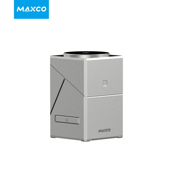 Cargador inalámbrico Qi2 3 en 1 con base giratoria automática.