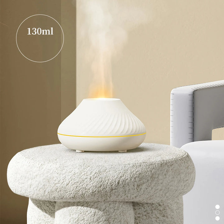 Difusor de aroma de llama Lanwang: crea un ambiente acogedor.