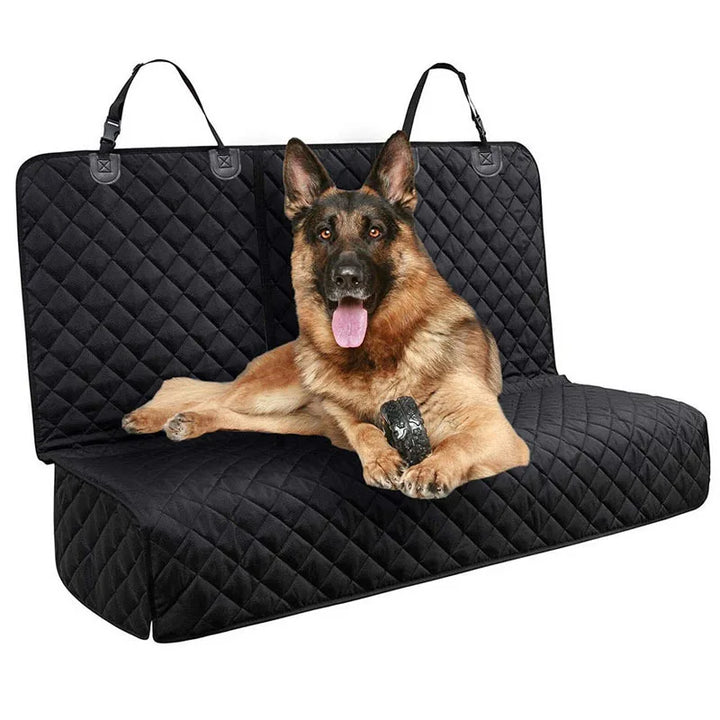 Funda para asiento de coche para perros: cojín trasero impermeable para mascotas