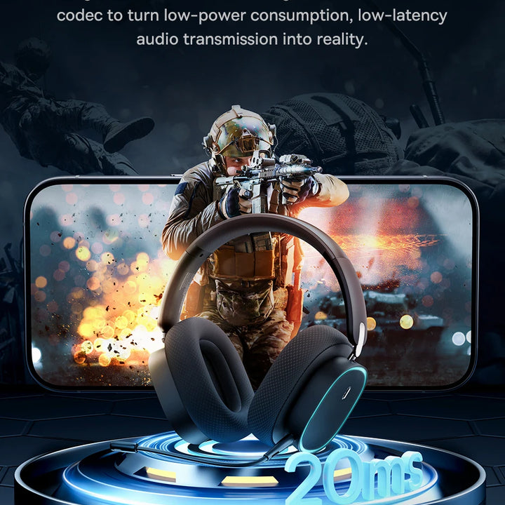 Auriculares inalámbricos para juegos Baseus GH02 - RGB y Bluetooth 5.3