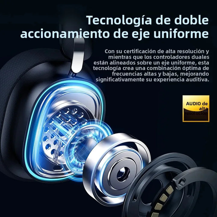 Auriculares inalámbricos para juegos Baseus GH02 - RGB y Bluetooth 5.3