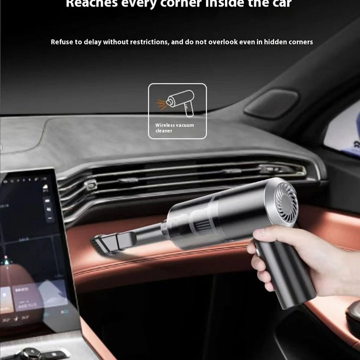 Aspiradora inalámbrica de mano para coche (uso en seco y húmedo)