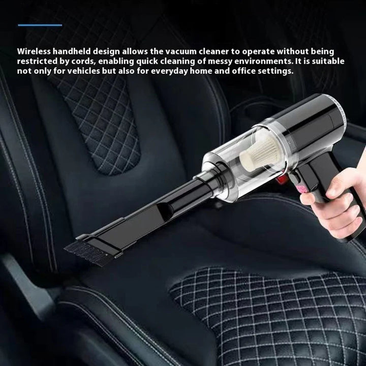 Aspiradora inalámbrica de mano para coche (uso en seco y húmedo)