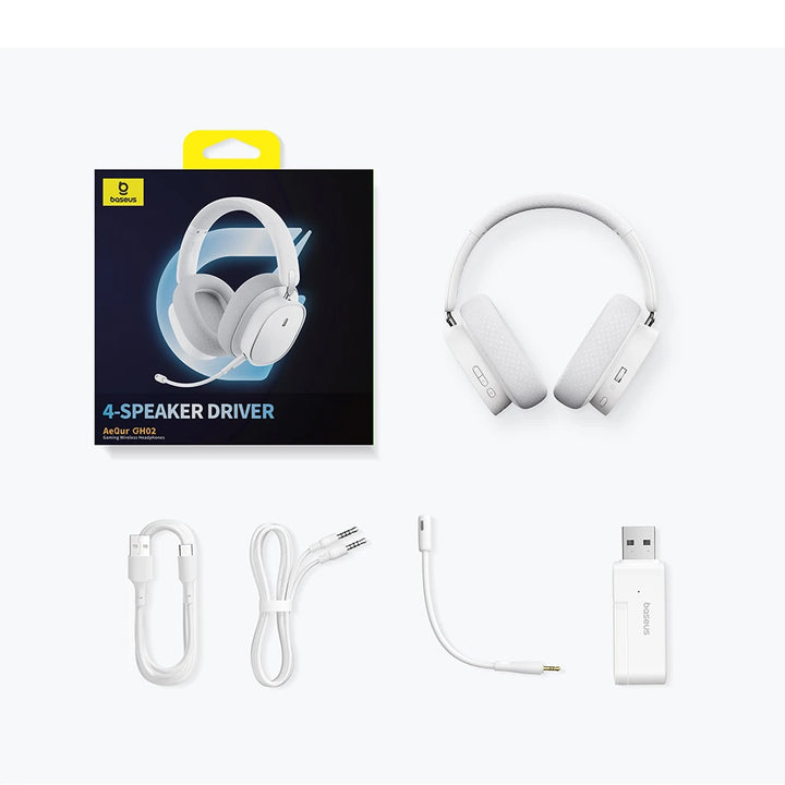 Auriculares inalámbricos para juegos Baseus GH02 - RGB y Bluetooth 5.3