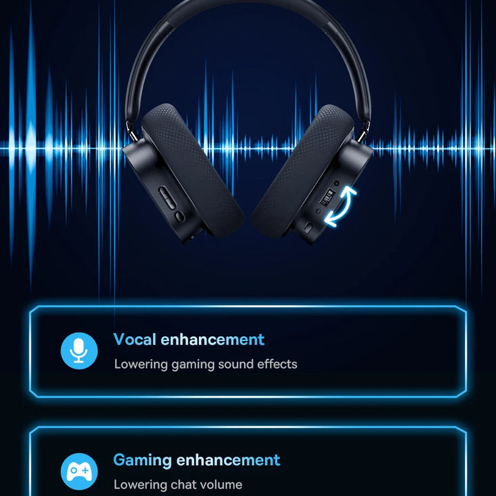 Auriculares inalámbricos para juegos Baseus GH02 - RGB y Bluetooth 5.3
